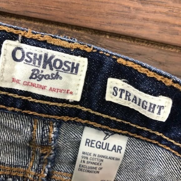Oshkosh B'gosh Straight Leg Girls Jeans -‎ Size 7 - Picture 5 of 6